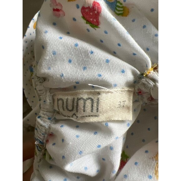 Numi Strawberry Shortcake Pinafore With Attached Bloomers EUC 3T - Picture 5 of 6